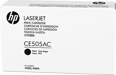 HP CE505AC Szerződéses Toner Fekete