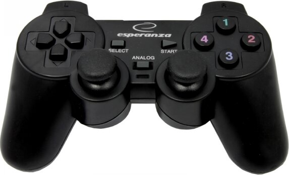 Esperanza Warrior EG102 GAMEPAD Fekete