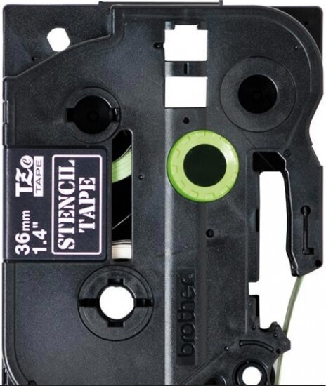 Brother STE161 P-Touch Feliratozógép szalag 36 mm, stencil szalag