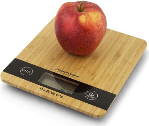 Esperanza EKS005 BAMBOO konyhai mérleg - Barna