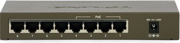 TP-Link TL-SF1008P asztali Switch