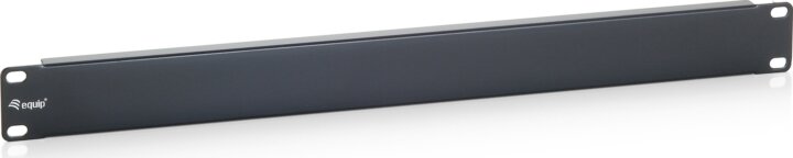 Equip 327501 19" takaró panel 1U, fekete