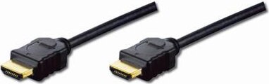 Assmann HDMI v1.4 kábel ethernettel 5.0m - Fekete Assmann HDMI v1.4 kábel ethernettel 5.0m - Fekete