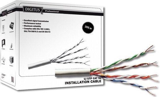 Digitus UTP CAT5e fali 305m/dob (ACU-4511-305)