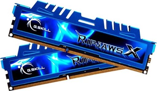 G.Skill 16GB /2400 RipjawsX Blue DDR3 RAM KIT (2x8GB) G.Skill 16GB /2400 RipjawsX Blue DDR3 RAM KIT (2x8GB)