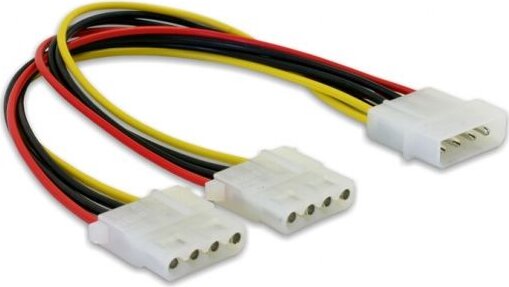 ValueLine VLCP74020V015 Molex - 2x Molex kábel 0.20m