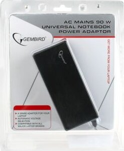 Gembird NPA-AC1D univerzális hálózati tápegység, 90W Gembird NPA-AC1D univerzális hálózati tápegység, 90W
