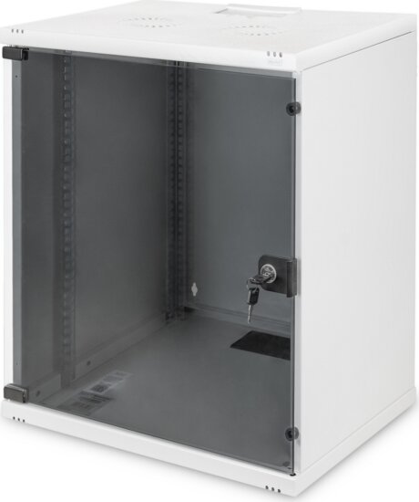 Digitus 19" DN-19 12-U-S-1 Fali rack szekrény 12U 540x400mm - Szürke