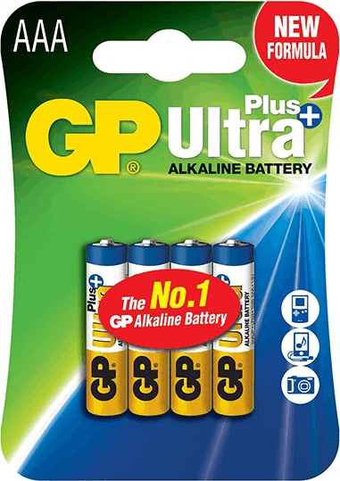 GP 24AU (LR03) Ultra Plus alkáli AAA Ceruzaelem (4 db / blister)