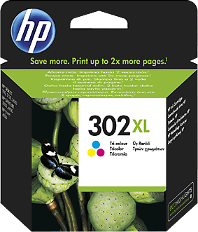 HP Patron 302XL Eredeti tintapatron Tri-Color