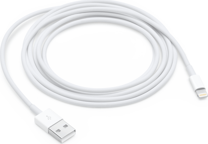 Apple Lightning to USB gyári iPhone töltő Kábel - Fehér (2m)