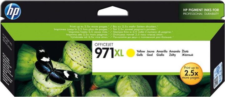 HP CN628AE (971XL) Eredeti Tintapatron Sárga