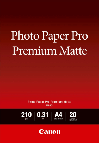 Canon Matte Photo Paper Premium A4 20 lap