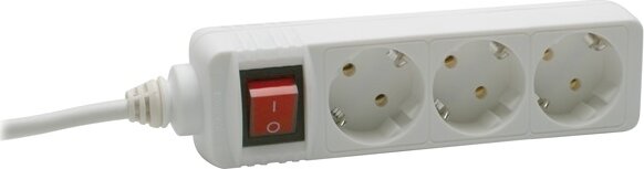 Well Hálózati elosztó 3-as 1.5m - Fehér