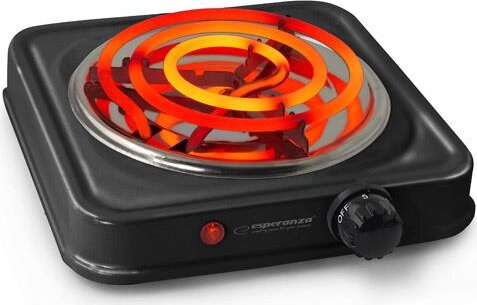 Esperanza Etna Elektromos főzőlap Fekete