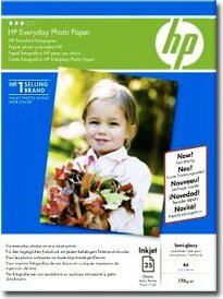 HP Q5451A A4 félfényes fotópapír (25 db/csomag) HP Q5451A A4 félfényes fotópapír (25 db/csomag)