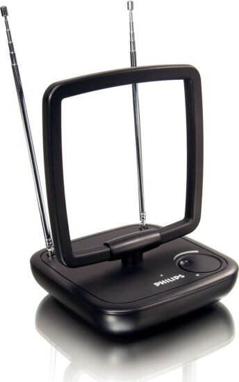 Philips digitális TV-antenna SDV5120/12 36 dB erősítésű beltéri HDTV/UHF/VHF/FM