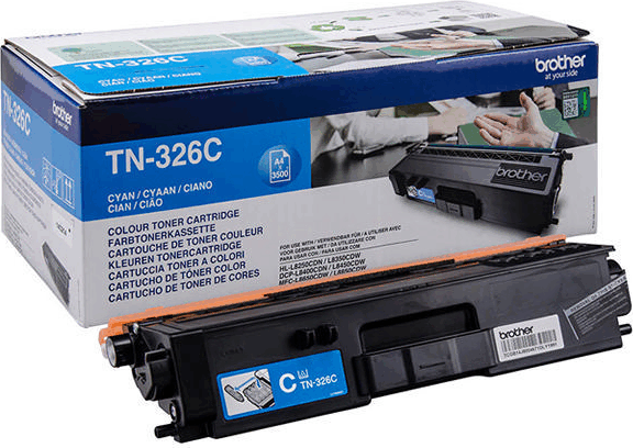 Brother TN326C cián patron