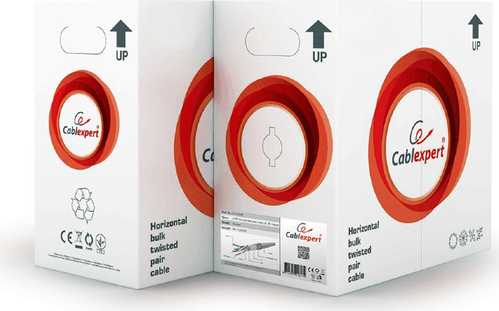 Gembird S/FTP CAT5e patch kábel 305m Szürke