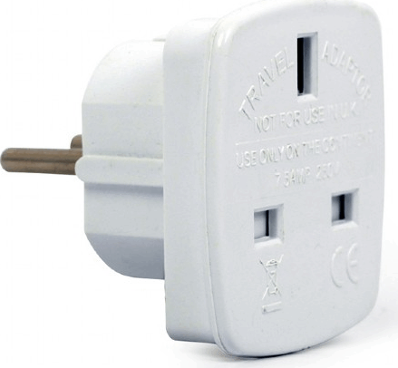 Gembird UK -> EU 220V Power Plug Utazó adapter