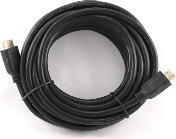 Gembird HDMI V1.4 apa-apa kábel aranyozott csatlakozóval 7.5m, bulk csomagolás