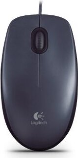 Logitech B100 USB Egér - Fekete