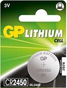 GP CR2450 3V Lítium gombelem (1 db / csomag)