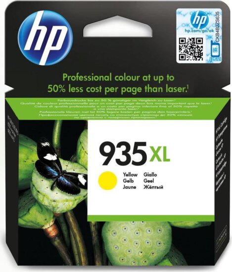HP 935XL Eredeti Tintapatron - Sárga