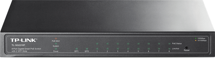 TP-Link TL-SG2210P asztali Switch
