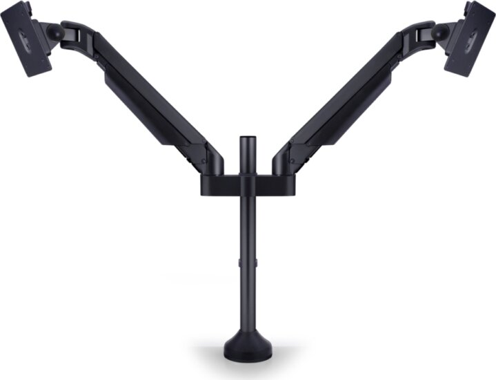 Multibrackets M VESA Gas Lift Arm Dual 15"-32" LCD TV/Monitor tartó Asztali kar - Fekete