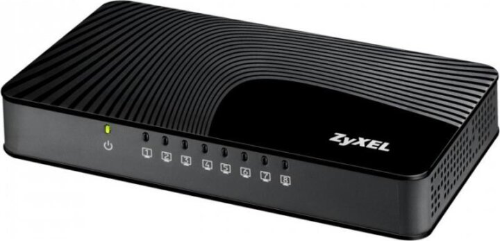 ZyXel GS108Sv2 8port Gigabit LAN, média switch
