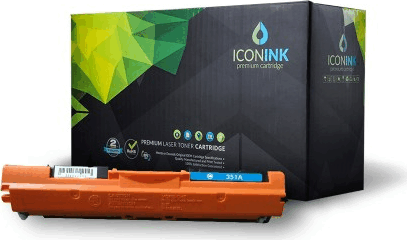 ICONINK (HP CF351A) Toner Ciánkék