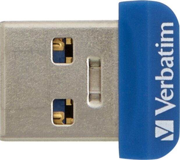 Verbatim 64GB Store 'n' Stay Nano USB 3.0 Pendrive - Kék Verbatim 64GB Store 'n' Stay Nano USB 3.0 Pendrive - Kék