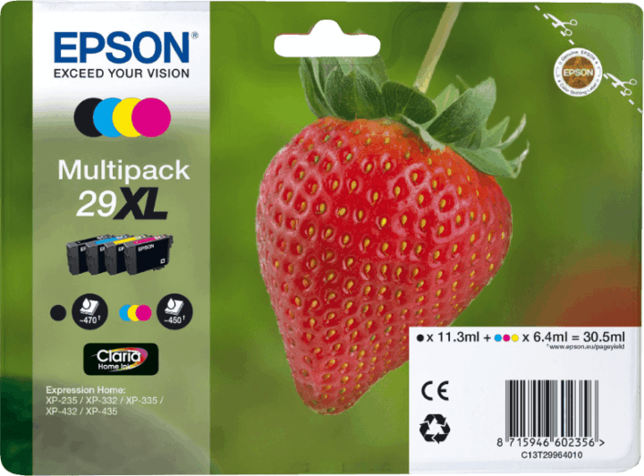 Epson T2996 29XL Eredeti Tintapatron Színes MultiPack