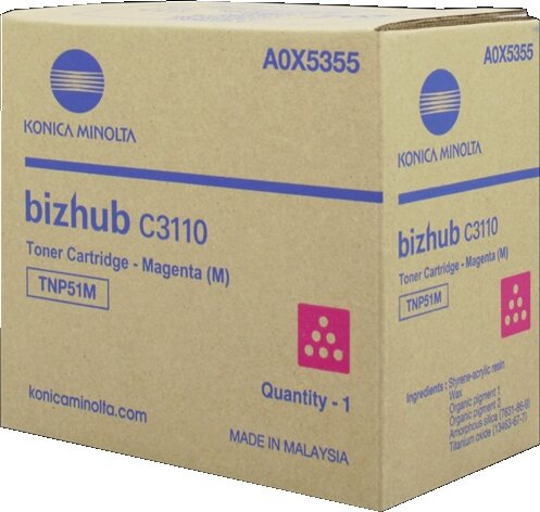 Konica-Minolta TNP51M toner Magenta Konica-Minolta TNP51M toner Magenta