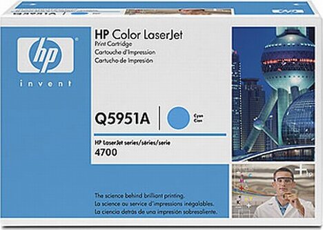 HP Q5951A cián toner