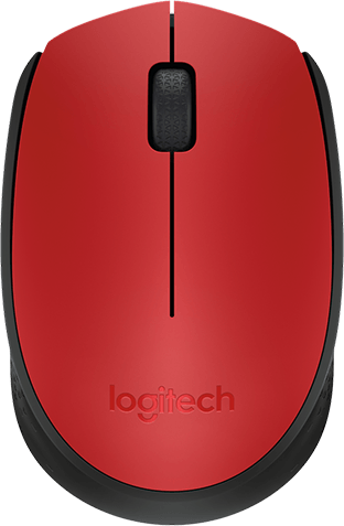 Logitech M171 - Vezeték Nélküli Egér - Piros