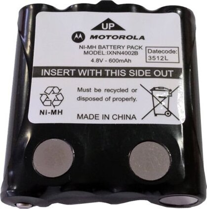Motorola IXNN4002B (walkie talkie készülékhez) 4.8V Ni-Mh 600mAh akku