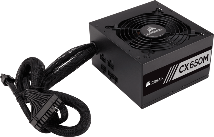 Corsair CX650M 650W tápegység Corsair CX650M 650W tápegység