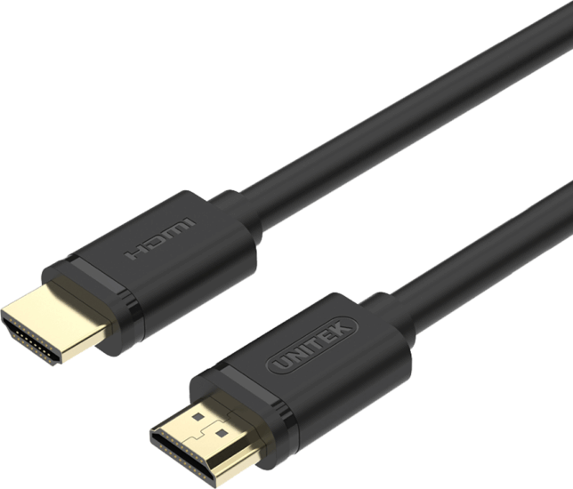 Unitek HDMI M - HDMI M kábel Fekete 2m Unitek HDMI M - HDMI M kábel Fekete 2m