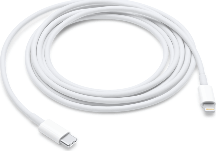 Apple USB-C - Lightning Gyári Iphone Adat és töltő kábel - Fehér (2m)