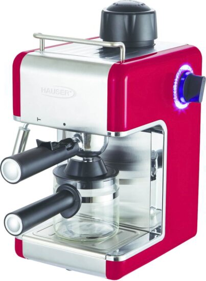 Hauser CE929 Kávéfőző Piros