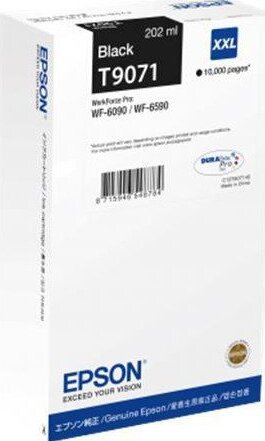 Epson T9071 XXL Eredeti Tintapatron Fekete