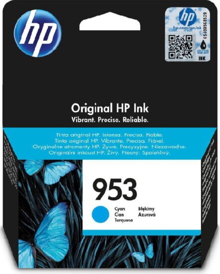 HP 953 Eredeti Tintapatron Cián