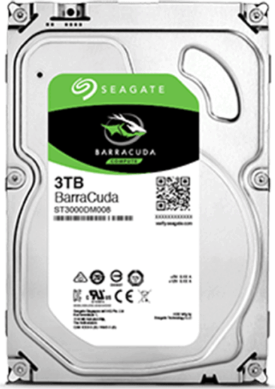 Seagate Barracuda 3TB SATA3 3.5" HDD