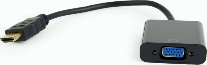 Gembird A-HDMI-VGA-04 HDMI - VGA Átalakító - Fekete Gembird A-HDMI-VGA-04 HDMI - VGA Átalakító - Fekete