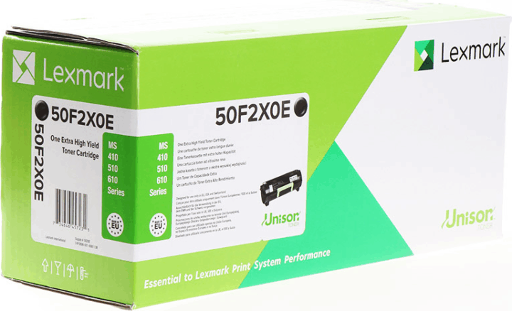 Lexmark 50F2X0E (MS 410) Toner Fekete