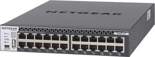 Netgear ProSAFE M4300-24X Managed 10GbE Switch - Ezüst/Fekete