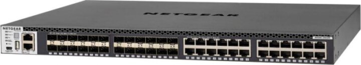 Netgear ProSAFE M4300-24X24F Managed 10GbE Switch - Ezüst/Fekete