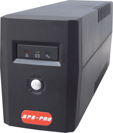 SPS PRO 600VA line-interactiv LED UPS + szoftver